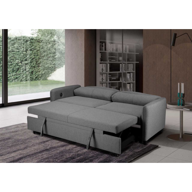 GIE SHEILASOFABEDLIGHTGREYPEPPER Sheila Sofabed (Pepper) - Light Grey