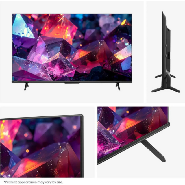 Hisense 43E7STUK PRO 43inch 4K UHD Hi-QLED Smart TV - Black