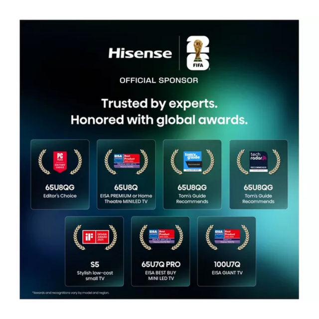 Hisense 50A6STUK 50inch 4K UHD DLED Smart TV - Black  