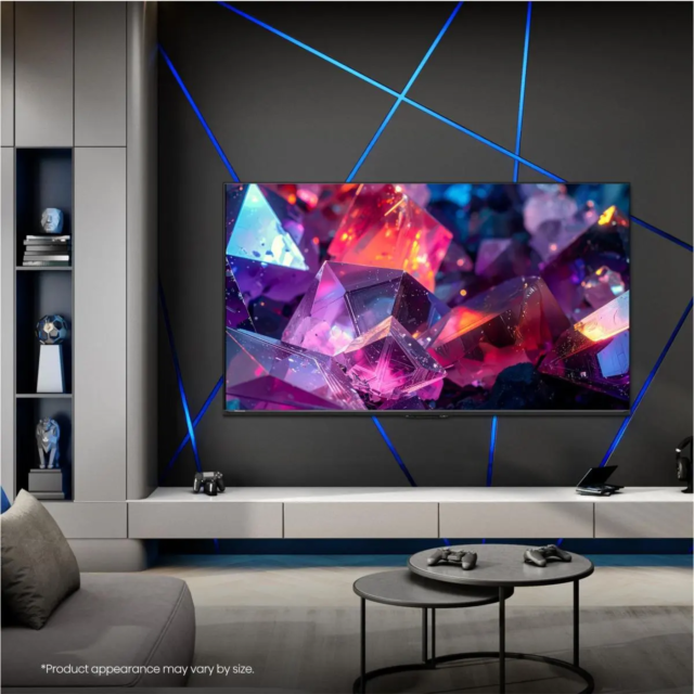 Hisense 65E7STUK PRO 65inch 4K UHD Hi-QLED Smart TV - Charcoal Grey