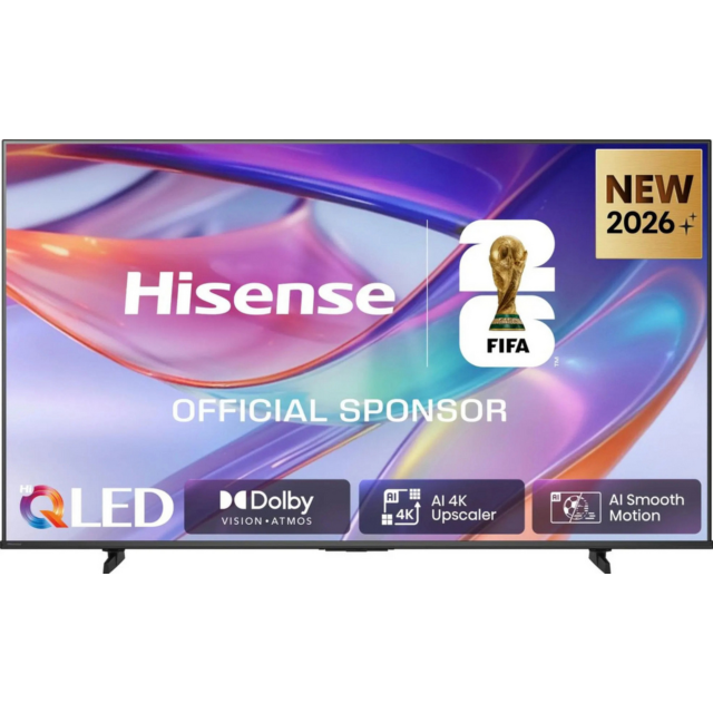 Hisense 65Q7STUK PRO 65inch 4K UHD Hi-QLED Smart TV - Black
