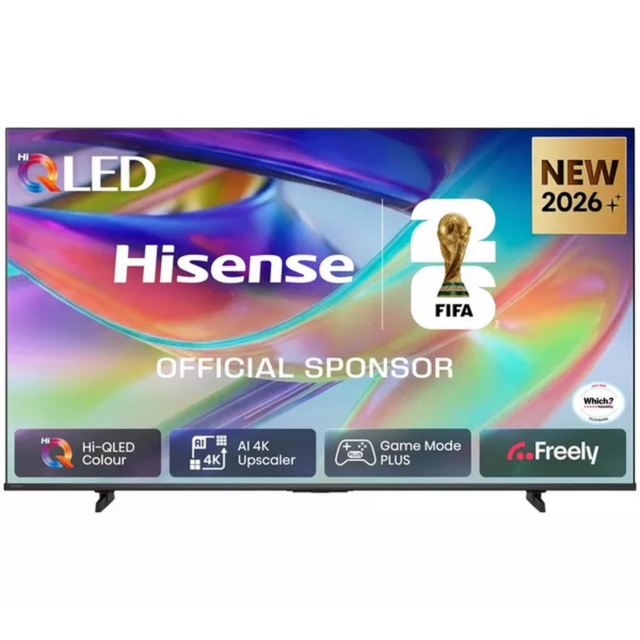 Hisense 75Q7STUK PRO 75inch 4K UHD Hi-QLED Smart TV - Black