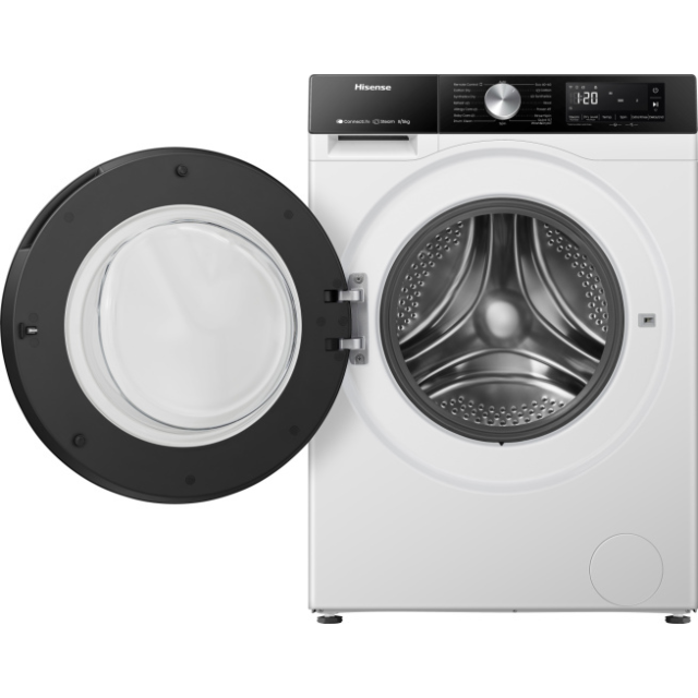 Hisense WD3S8043BW3 WiFi-enabled 8kg/5kg 1400 Spin Washer Dryer - White