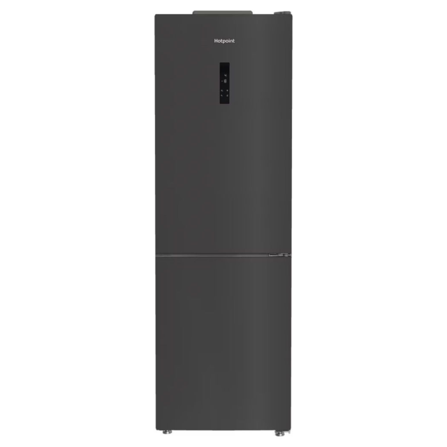 Hotpoint HPK26363XBR5UK 60CM 60/40 Fridge Freezer - Black Silver
