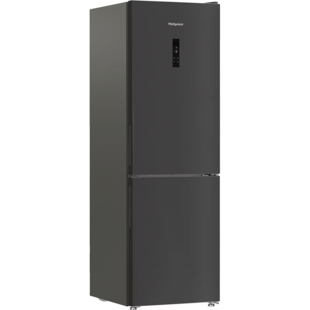 Hotpoint HPK26363XBR5UK 60CM 60/40 Fridge Freezer - Black Silver