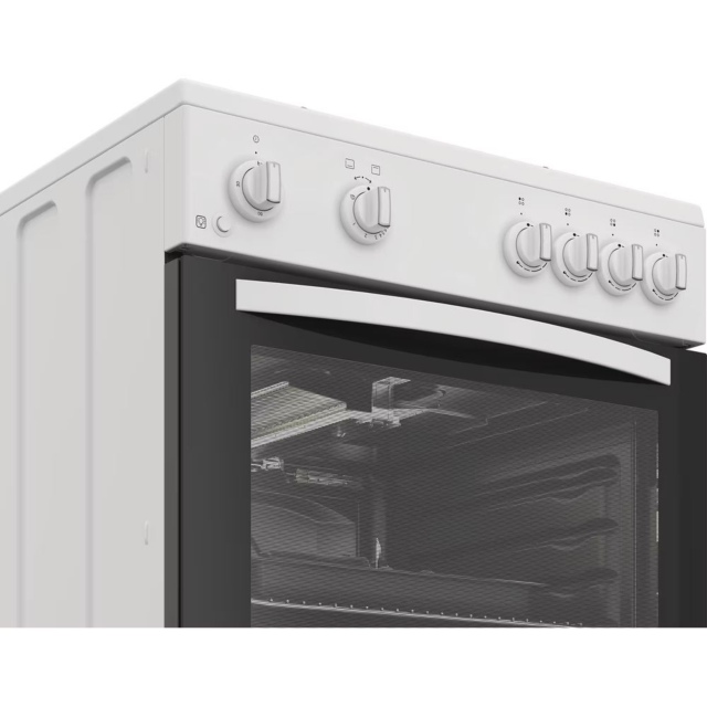 Indesit I6GGMMWUK 60cm Gas Freestanding Single Cooker - White