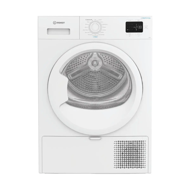 Indesit IDHE80WIRE 8KG Heat Pump Tumble Dryer - White 