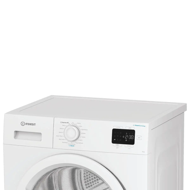 Indesit IDHE80WIRE 8KG Heat Pump Tumble Dryer - White 