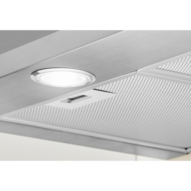 Indesit IHPC95LMX 90cm Chimney Cooker Hood - Stainless Steel