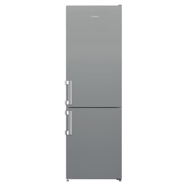 Indesit IKNS1261S4UK 55CM 60/40 Fridge Freezer - Silver 
