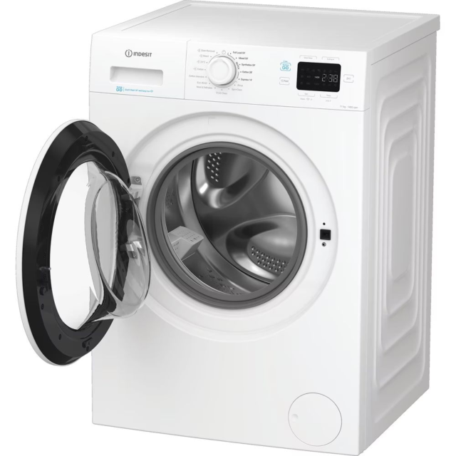Indesit IP1146PUSHGOUK 11KG 1400RPM Freestanding Washing Machine - White