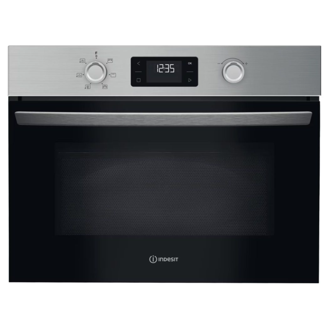 Indesit IP252RXUK 40L Built-In Microwave - Stainless Steel 