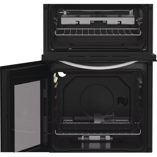 Indesit ITG5GMW 50cm Gas Freestanding Twin Cooker - White