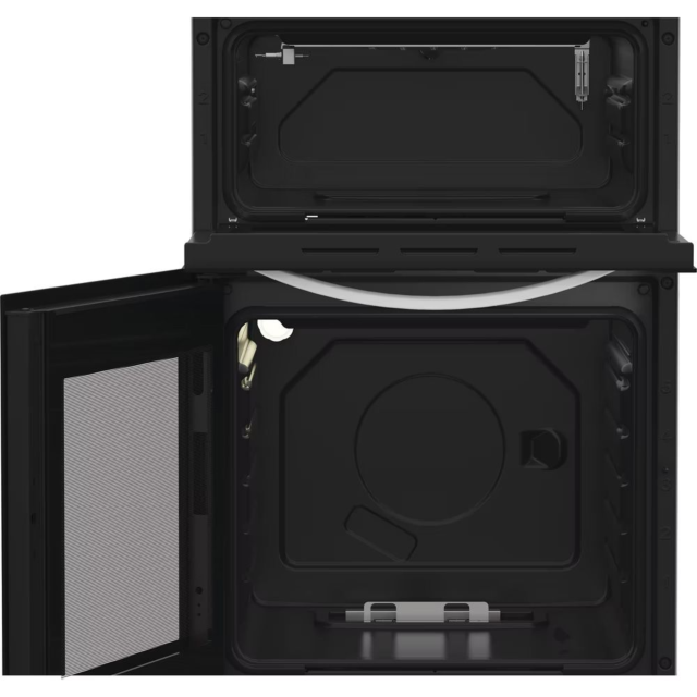 Indesit ITG5GMW 50cm Gas Freestanding Twin Cooker - White