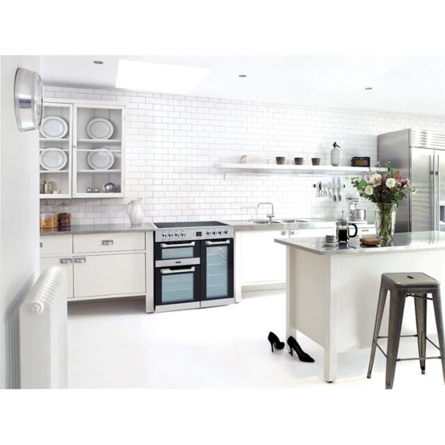 Leisure CS90C530X 90cm Electric Range Cooker with Three Ovens - Stainless