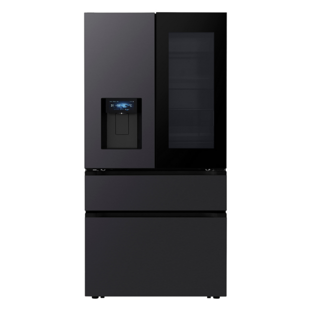 LG GMGW50DEEV American Fridge Freezer - Black