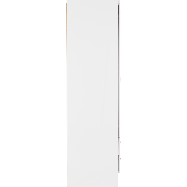 Lisdorat 100-101-088 NEVADA 4 DOOR 2 DRAWER MIRRORED WARDROBE - WHITE GLOSS