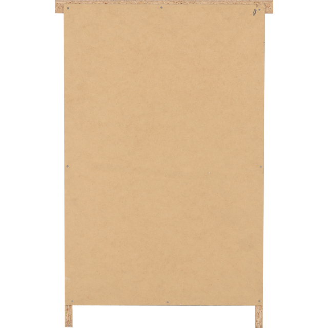 Lisdorat 100-103-051 NEVADA 3 DRAWER BEDSIDE - GREY GLOSS/LIGHT OAK EFFECT VENEER
