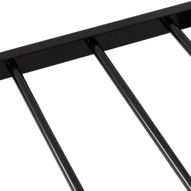 Lisdorat 200-201-077 HARLOW 3' BED - BLACK