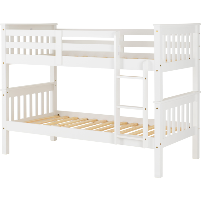 Lisdorat 200-205-009 NEPTUNE 3' BUNK BED - WHITE