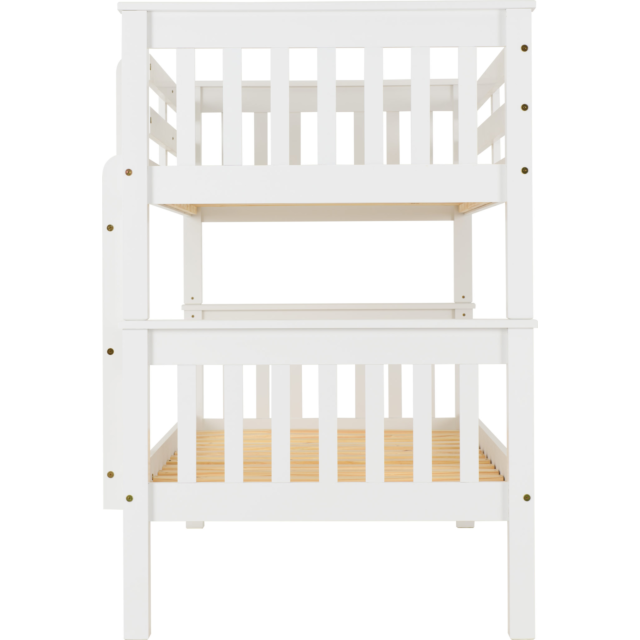 Lisdorat 200-205-009 NEPTUNE 3' BUNK BED - WHITE