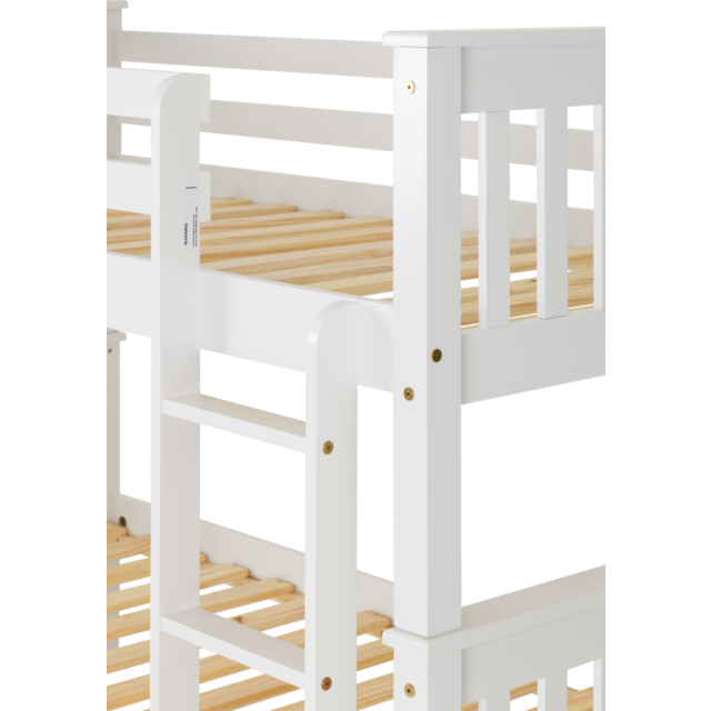 Lisdorat 200-205-009 NEPTUNE 3' BUNK BED - WHITE