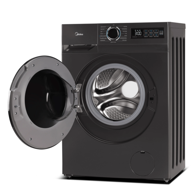 Midea MF110W80BA10TUK 8KG 1400RPM Washing Machine - Graphite