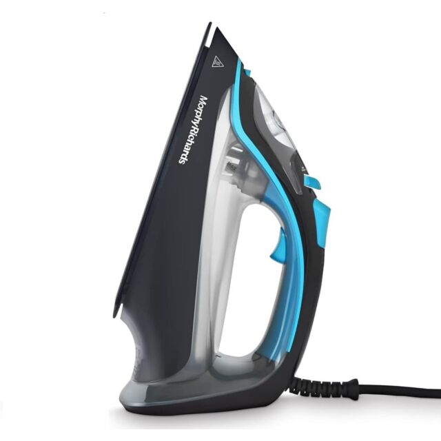 Morphy Richards 400001178 Intellitemp Steam Iron - Black & Blue