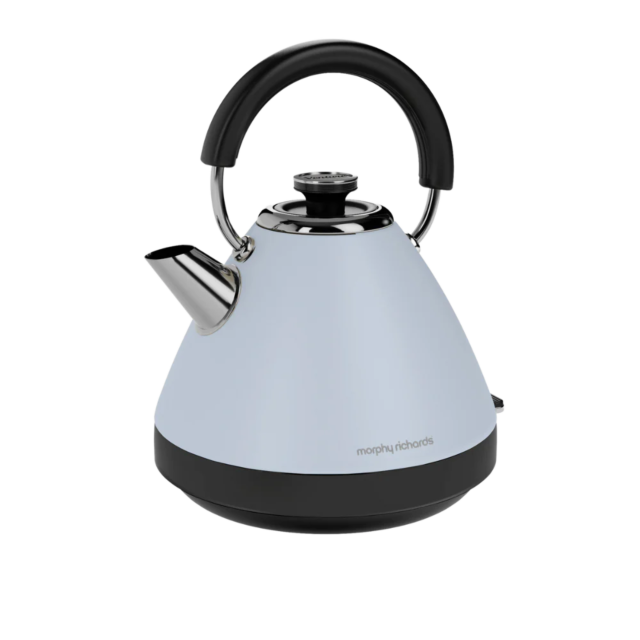 Morphy Richards 500004151 Venture 1.5L Pyramid Kettle - Duck Egg Blue