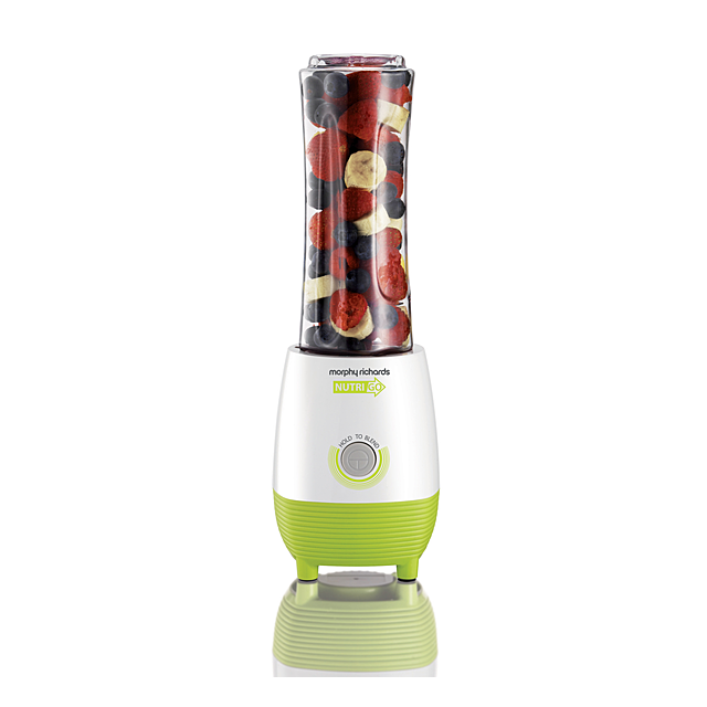 Morphy Richards X-403054 Nutri Go 300W Personal Blender - White & Green 