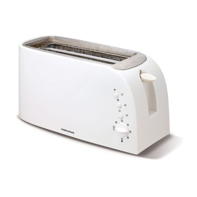 Morphy Richards X-980507 4 Slice Toaster - White