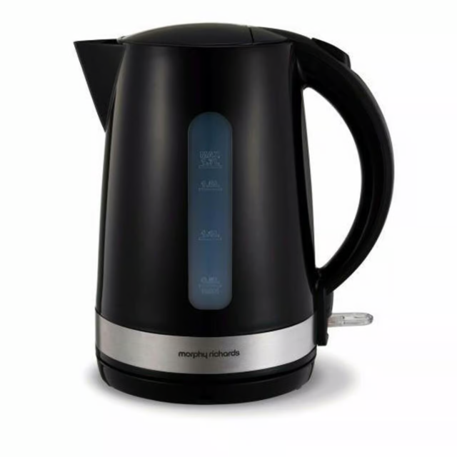 Morphy Richards X-980524 Premium Plastic 1.7L Jug Kettle - Black 