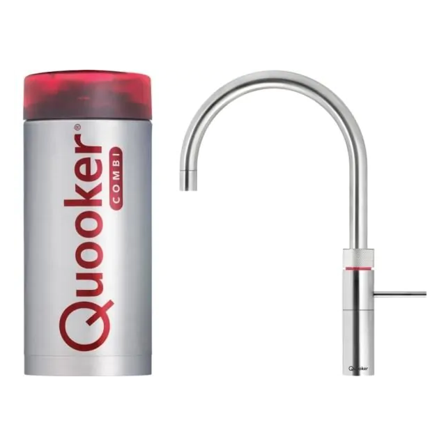 Quooker 2.2FRRVS Combi 2.2 Fusion Round - Stainless Steel