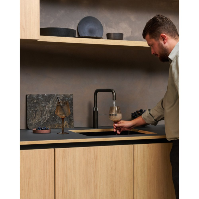 Quooker 2.2FSGME Combi 2.2 Fusion Square - Gunmetal