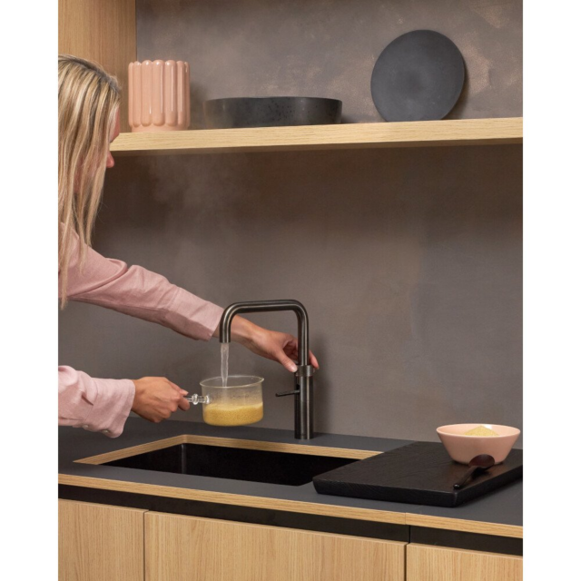 Quooker 2.2FSGME Combi 2.2 Fusion Square - Gunmetal