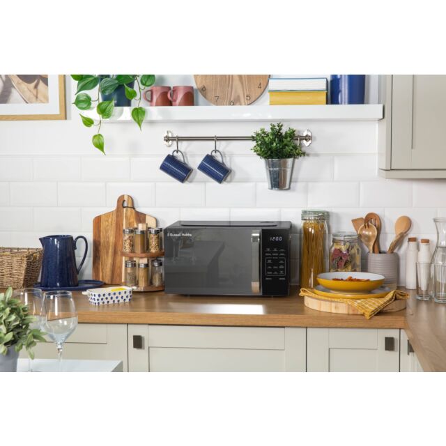 Russell Hobbs RHMT2045B  20 Litre Touch Control Digital Microwave - Black