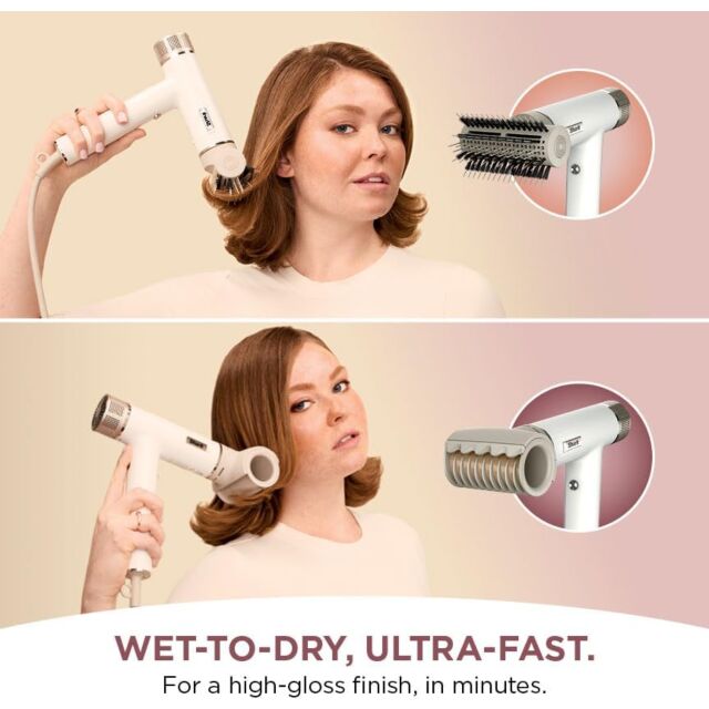 Shark HD332UK SpeedStyle 3-in-1 Hair Dryer for Curly & Coily Hair - Silk