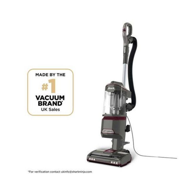 Shark NV603UKT Classic Upright Pet Vacuum Cleaner - Grey & Plum