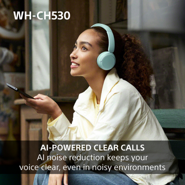 Sony WHCH530L.CE7 Wireless Over-Ear Headphones Blue