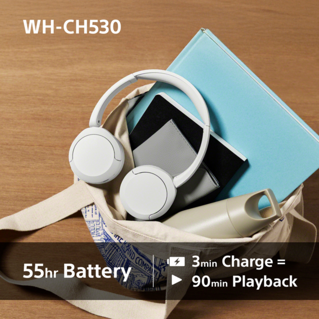 Sony WHCH530L.CE7 Wireless Over-Ear Headphones Blue