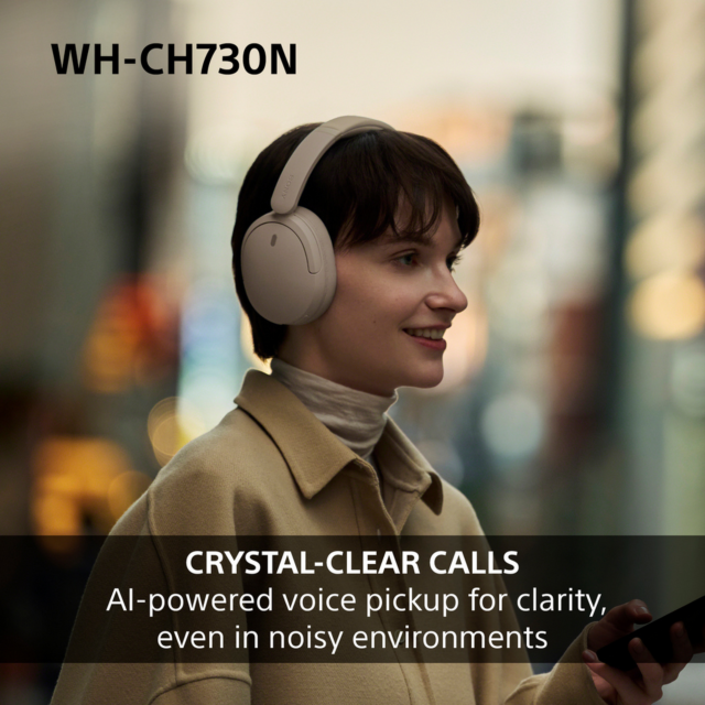 Sony WHCH730NL.CE7 Wireless Noise Cancelling Headphones Blue