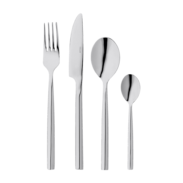 Stellar BL50 Rochester, 24 Piece Cutlery Set - Silver