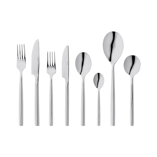 Stellar BL58 Rochester, 44 Piece Cutlery Set - Silver