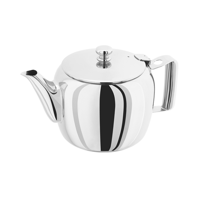 Stellar ST07 Traditional 900ML 4 Cup Teapot - Stainless Steel