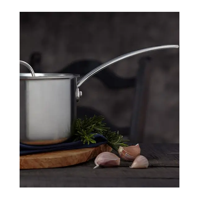 Stellar STP07 2.5L 20CM Saucepan - Stainless Steel 