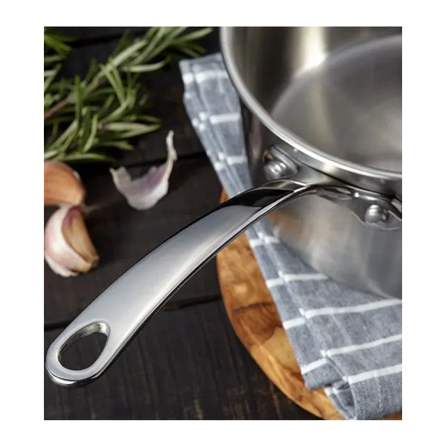 Stellar STP07 2.5L 20CM Saucepan - Stainless Steel 
