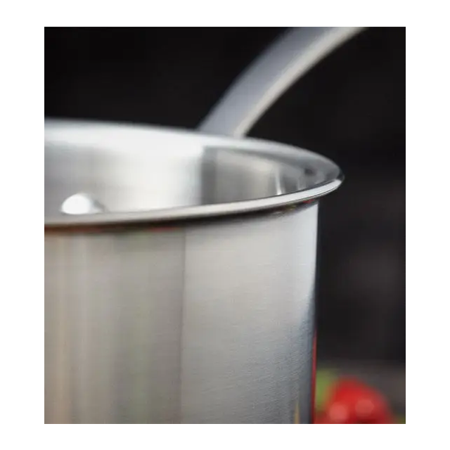 Stellar STP07 2.5L 20CM Saucepan - Stainless Steel 
