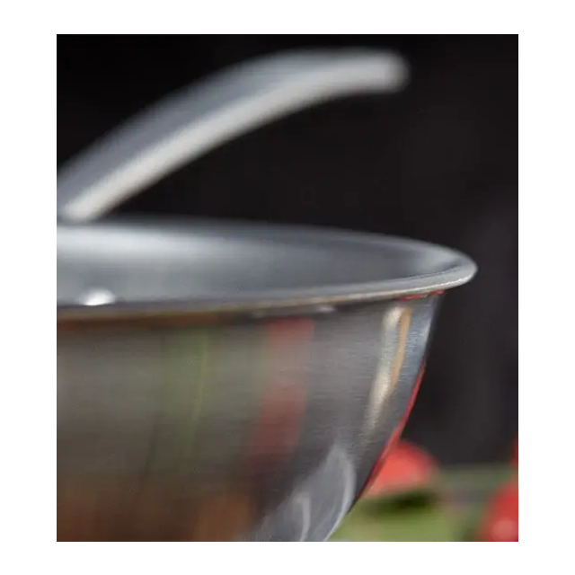 Stellar STP20 20CM Frying Pan - Stainless Steel