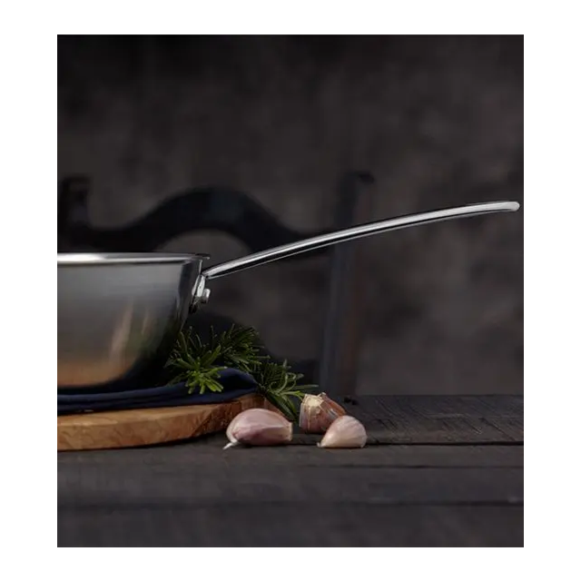 Stellar STP48 2.0L 24CM Chefs Pan - Stainless Steel 