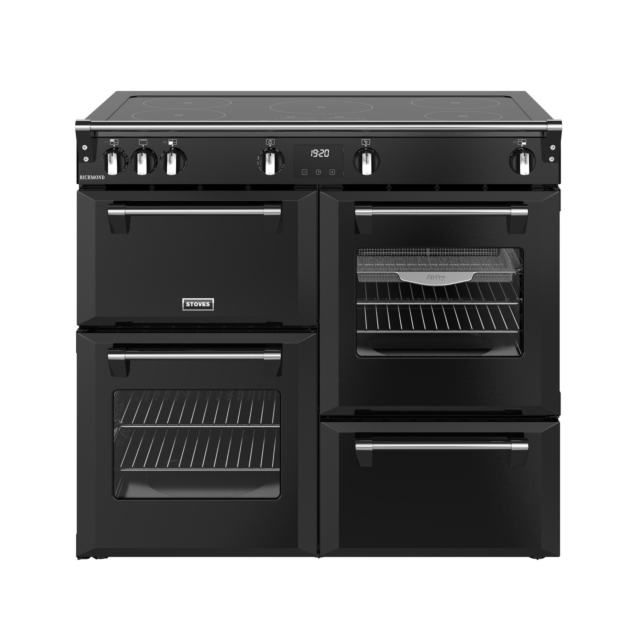 Stoves RD100EITCHBLK 100CM Range Cooker - Black